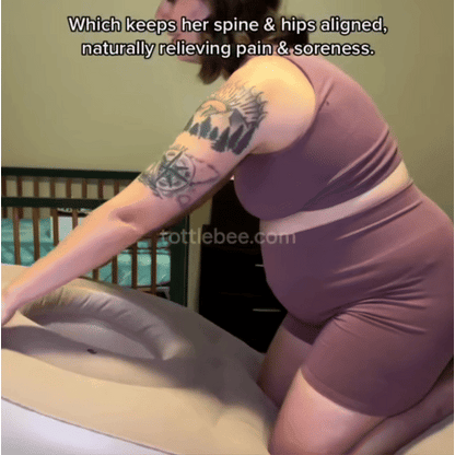 BumpHeaven™ – CloudComfort Pregnancy Pillow
